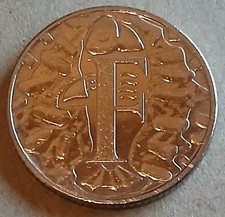 2018 F - Fish and Chips 10p Coin. Low Mintage A to Z Alphabet.