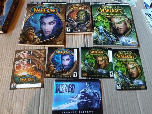 World of Warcraft: Battle Chest (Windows/Mac, 2007) Juego Completo Big Box - Imagen 2 de 23