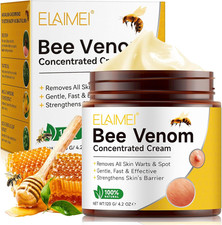Crema Al Veleno D'Api Utilizzata per Rimuovere Escrescenze Cutanee, Verruche E N