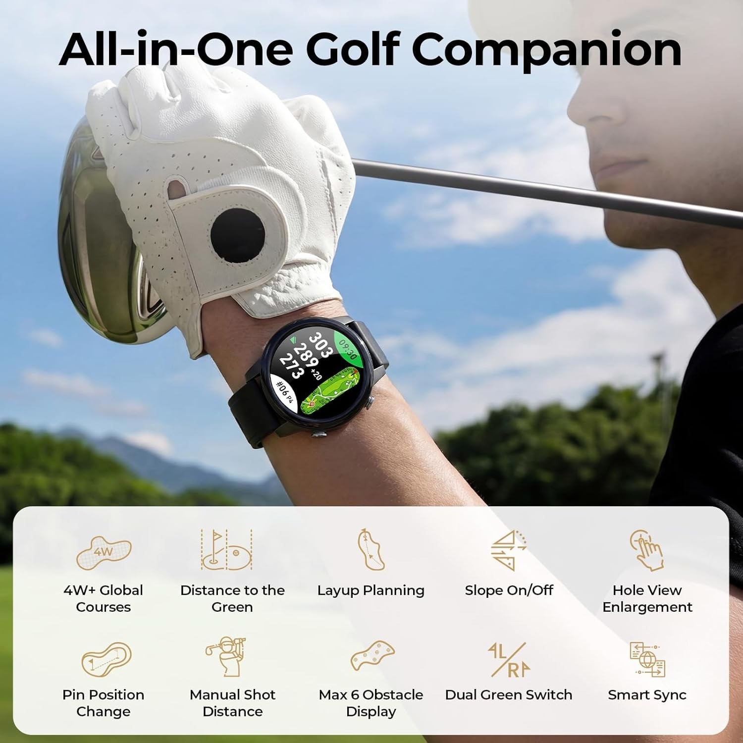 Дальномер для гольфа SILLAID Golf GPS