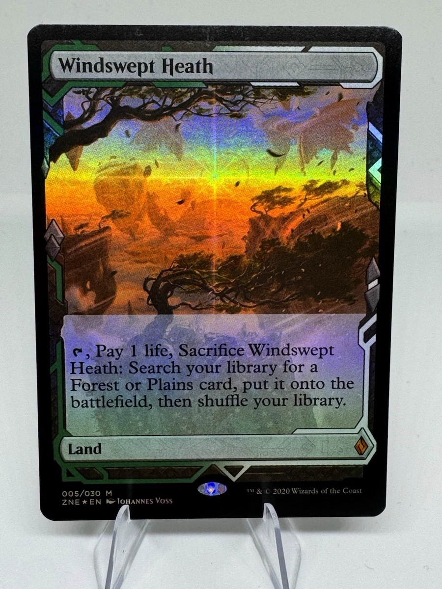 Land Foil Magic: The Gathering Trading Card Games Zendikar