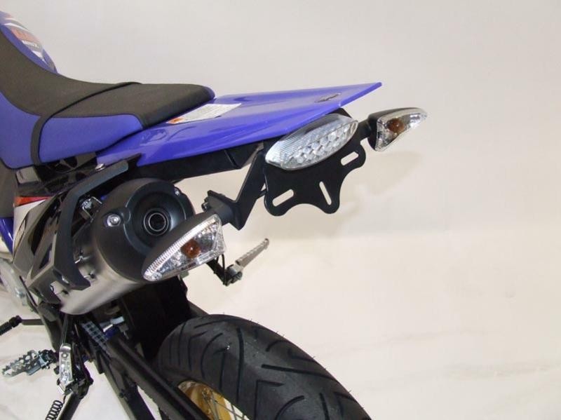 Support de Plaque Haut de Gamme R&G Racing Noir Yamaha WR125R WR125X
