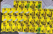 Borussia Dortmund Autogrammkarten- unsigniert -