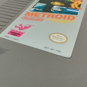 Metroid / Nintendo NES / PAL B / FR / FAH
