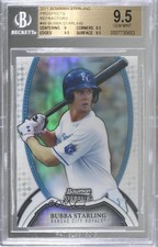 2011 Bowman Sterling MLB Future Stars Refractor /199 Bubba Starling BGS 9.5 u2h