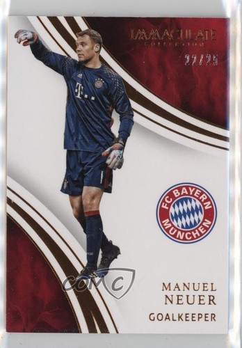 Manuel Neuer [Bronze] #1 2017 Panini Immaculate card