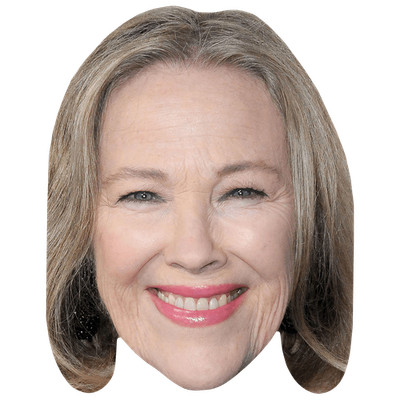 Catherine O'Hara (Lipstick) Celebrity Mask, Flat Card Face, Fancy Dress Mask