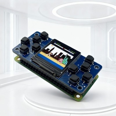 1,3 Zoll IPS Display für Raspberry Pi Zero 2W 3B 4B PI5 RP2040 mit Summer