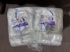 Size (XL) Box of 25 KIMTECH A5 Sterile Cleanroom Disposable Coverall White 88803