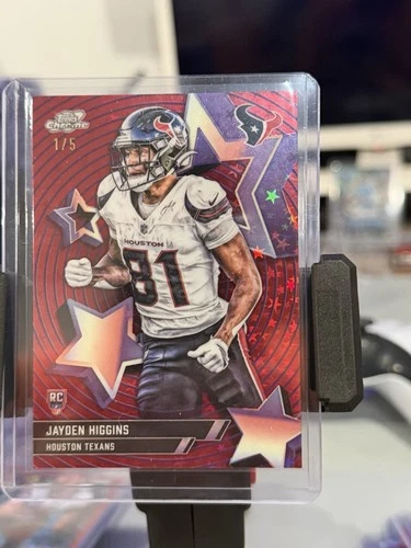 2025 Topps Cosmic Chrome Jayden Higgins Base (RAW)