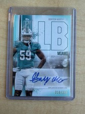 2024 Topps Signature Class Grayson Murphy Rookie Auto Teal Variation /225 Miami