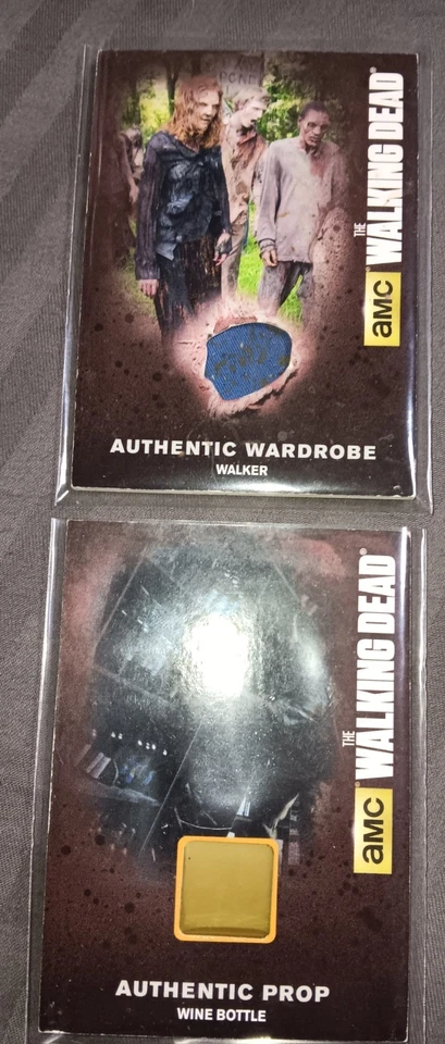 AMC The Walking Dead Season 4 Trading Cards One Auth Prop, One Auth Wardrobe - Image 3 of 4