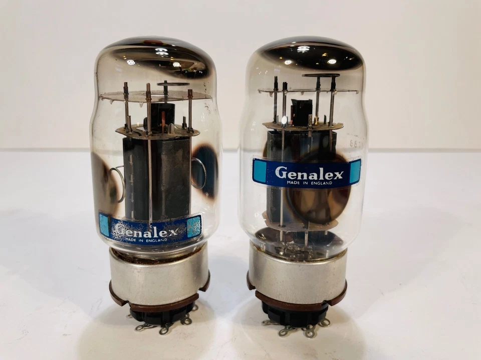 2 pares de tubos de alimentación amplificadores combinados Genalex 6550 KT88 1969 vintage G2U Foto 2 de 4