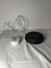 Google Home Mini Smart Assistant Model H0A With Power Supply Adapter