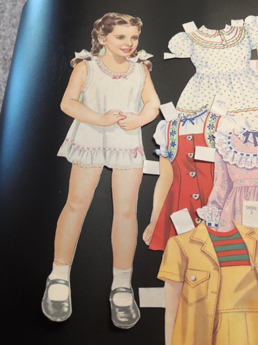 Vtg Original MARGARET O'BRIEN Paper Dolls 1940s Dolls Clothes Accessories CUT - Picture 2 of 12