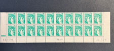 20 Stamp Strip 0.20 Marianne SABINE 1978 NEW ** / YT # 1967 / 2