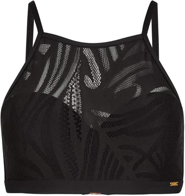 O´NEILL Damen Badetop Schwimmtop Bikinitop Embe,Schwarz,36B