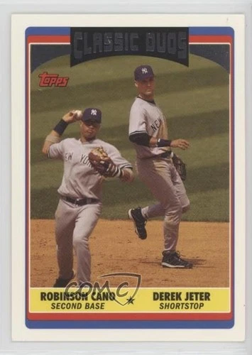 2006 Topps Update Classic Duos Robinson Cano Derek Jeter #UH321 HOF