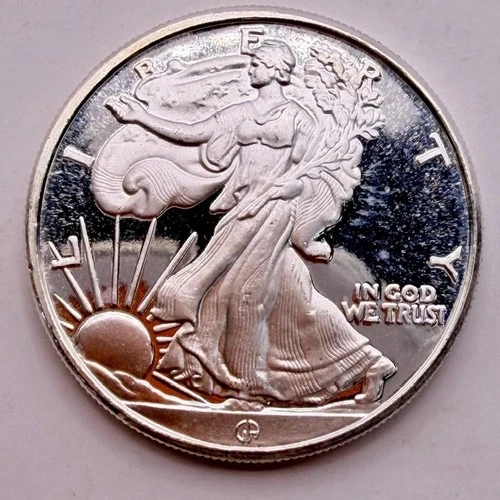 Great American Mint 1/2 oz .999 Fine Silver Walking Liberty