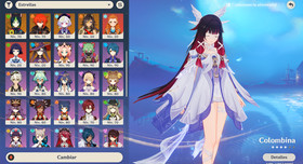 Genshin Impact AR 58 America - Columbina - Furina - Varessa - Citlali - Hu Tao