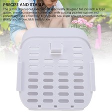 Gutter Downspout Extension Accessory Gutter Downspouts Outlet Filter Anti Aging