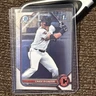 2022 Bowman Draft Chase DeLauter 1st Bowman Chrome Base Cleveland Guardians