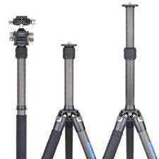 ARTCISE Carbon Fiber Center Column 2 Section Tripod Extension Tube Extender