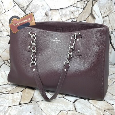 Kate Spade Cobble Hill Andee Expandable Satchel Shopper Tote