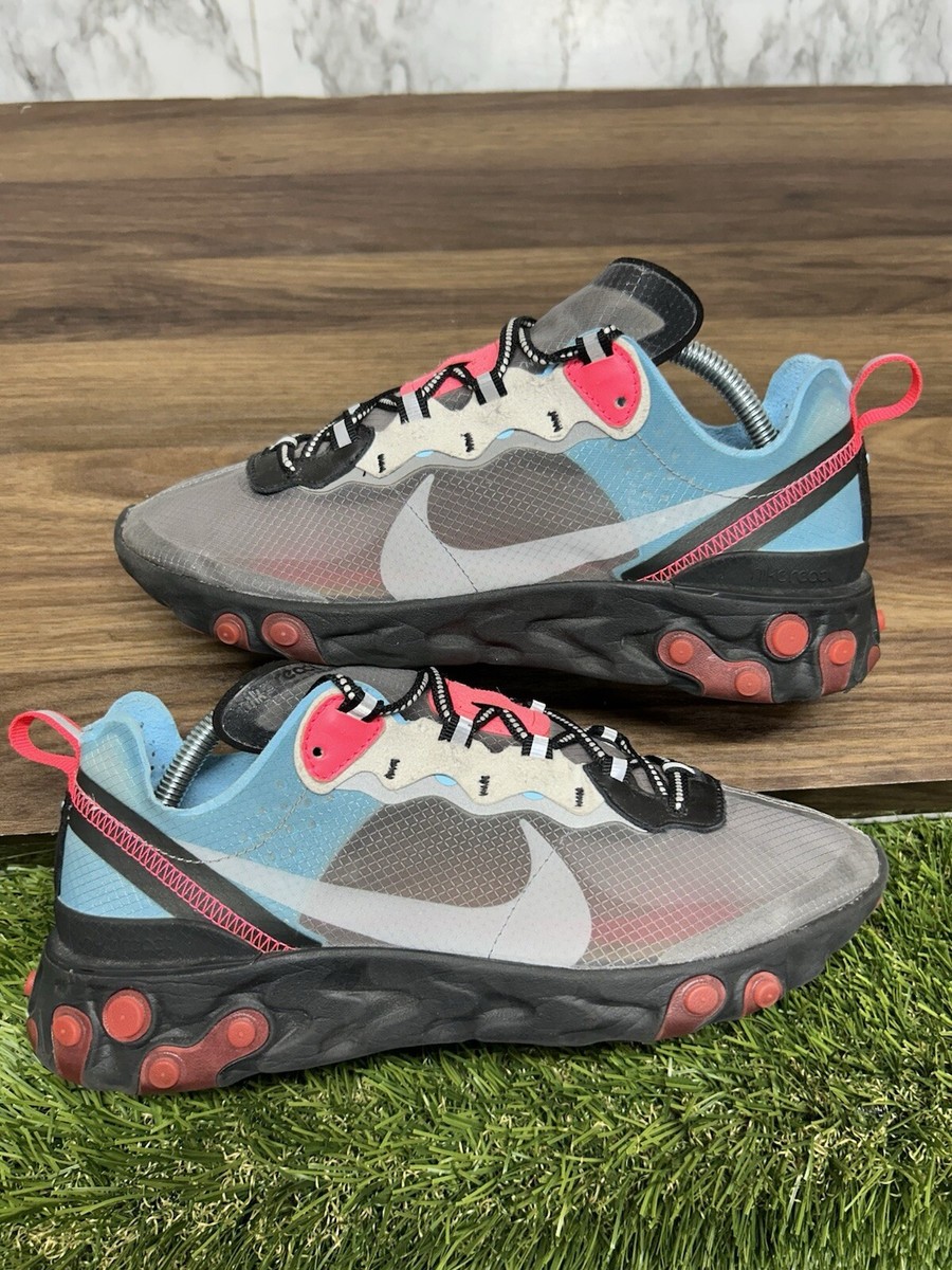 Nike React Element 87 Blue Solar Red リアクトエレメント87 Nike React Element 87 Blue Chill Solar Red Mens Shoes AQ1090
