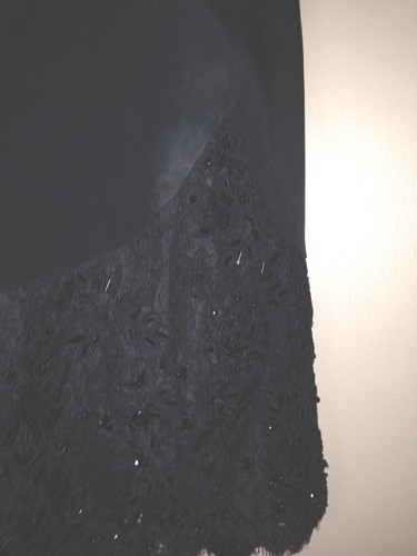VICKI SOBLE SETA DONNA ABITO COLORE NERO E GIACCA PIZZO TAGLIA MEDIA. - Foto 6 di 12