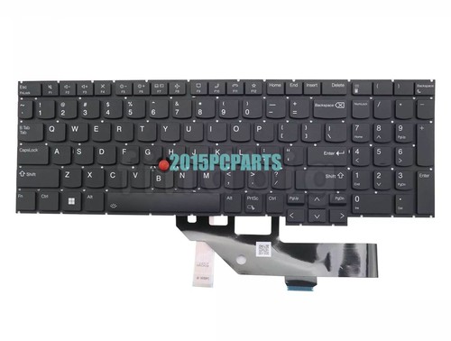 New for Lenovo ThinkPad E16 Gen 1 Type 21JN 21JQ 21JT 21JU Keyboard Backlit US - Afbeelding 2 van 3