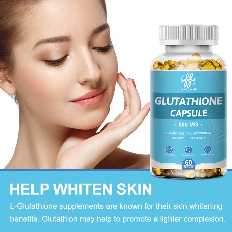 glutathione capsule whitening skin BHK's Advanced Tablets (60 tablets/bottle) + Advanced Collagen Plus (60 tablets/bottle) ultra whitening skin Glutathione liposomal