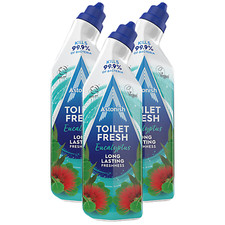 Astonish Eucalyptus Hygienic Cleaning Odor Control Toilet Bathroom Gel 750ml x3 4.27 per litre