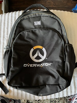 Official Blizzard Entertainment Overwatch Backpack Black/Orange