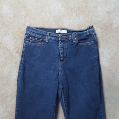 Levi's 512 BOOTCUT デニムパンツ Levi's 512 Bootcut Jeans Women's 14 Blue Stretch Denim | eBay