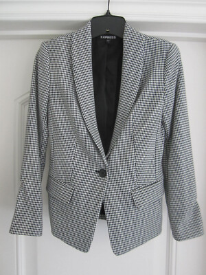 New in Bag - Express Suit Blazer -  Houndstooth - Size 0