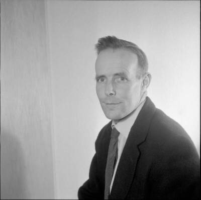 Prof Dr Hans Glinz around 1958 Old Historic Photo 1