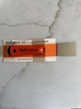 VINTAGE,WARNER No. 402 ,1-1/2" FLEX PUTTY KNIFE, (EXTREMELY RARE NEW)