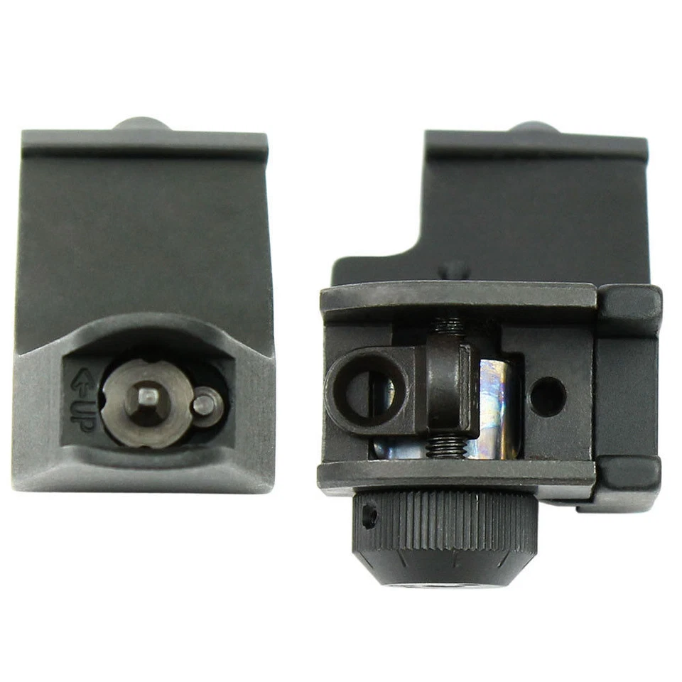 Hunting 45 Degree Offset Front Rear Iron Sight Picatinny / Wea...Rails Mount - Image 3 of 4