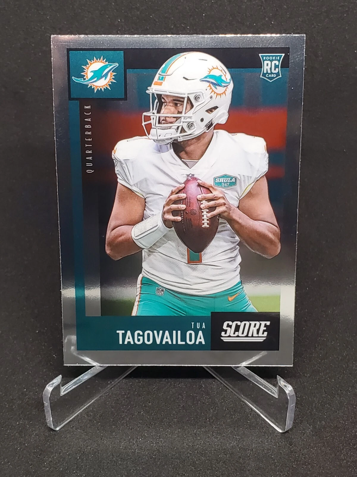 2020 Panini Chronicles Tua Tagovailoa RC #442 Score Rookies RC Miami Dolphins