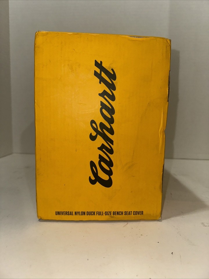 Carhartt Universal Nylon Duck FullSize Bench Seat Cover RS1435 Black