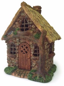 Fairy Mini Tree Cottage Miniature Building House Outdoor ...