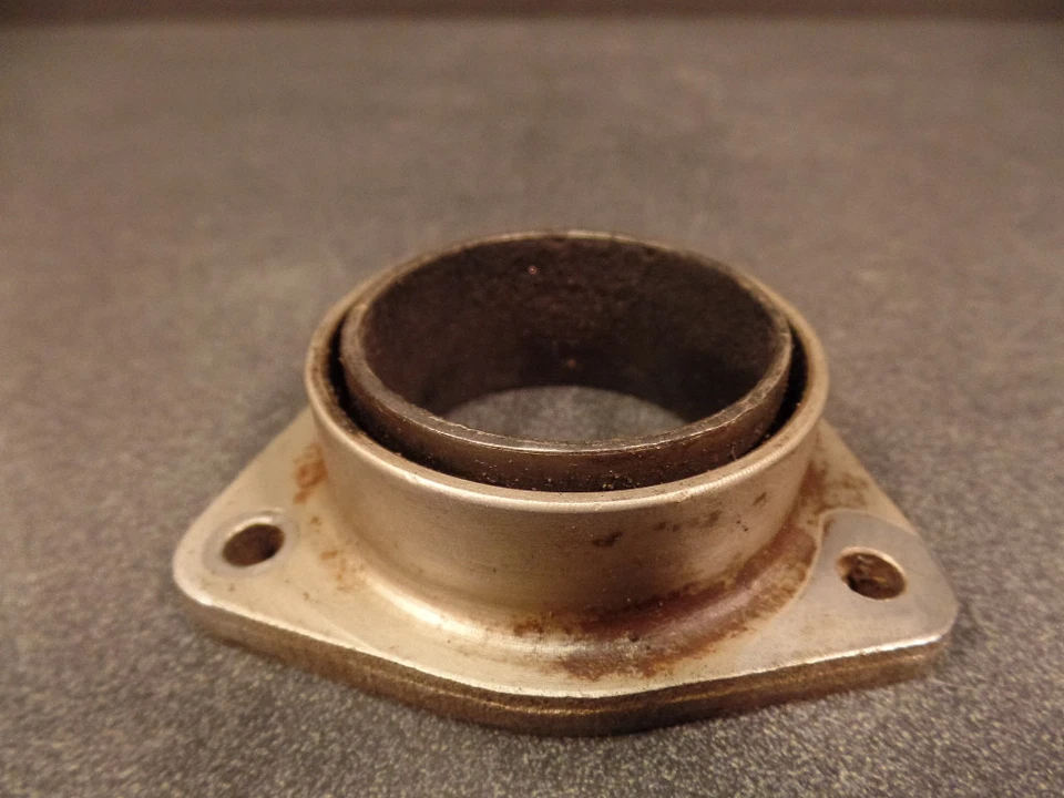 Yamaha SC500 SC 500 1974 74 colector de escape con herrajes  Foto 3 de 4