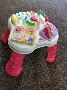 baby activity table vtech