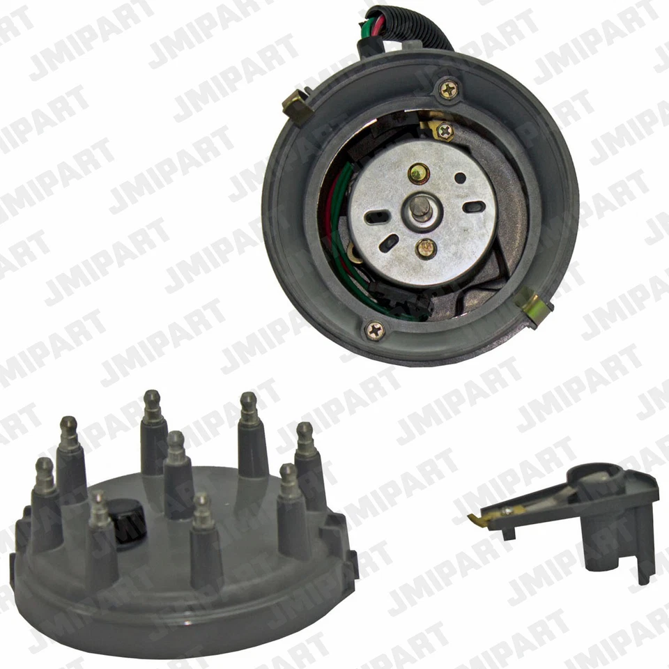 Ford V8 351 FI 1990-96 5,8 Bronco F150 F350 F250 distribuidor + cables de bujía Foto 4 de 4