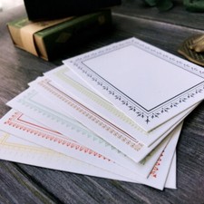 6X Letter Writing Scrapbooking Cardboard Scrapbook Stationery Paper Assorted Set