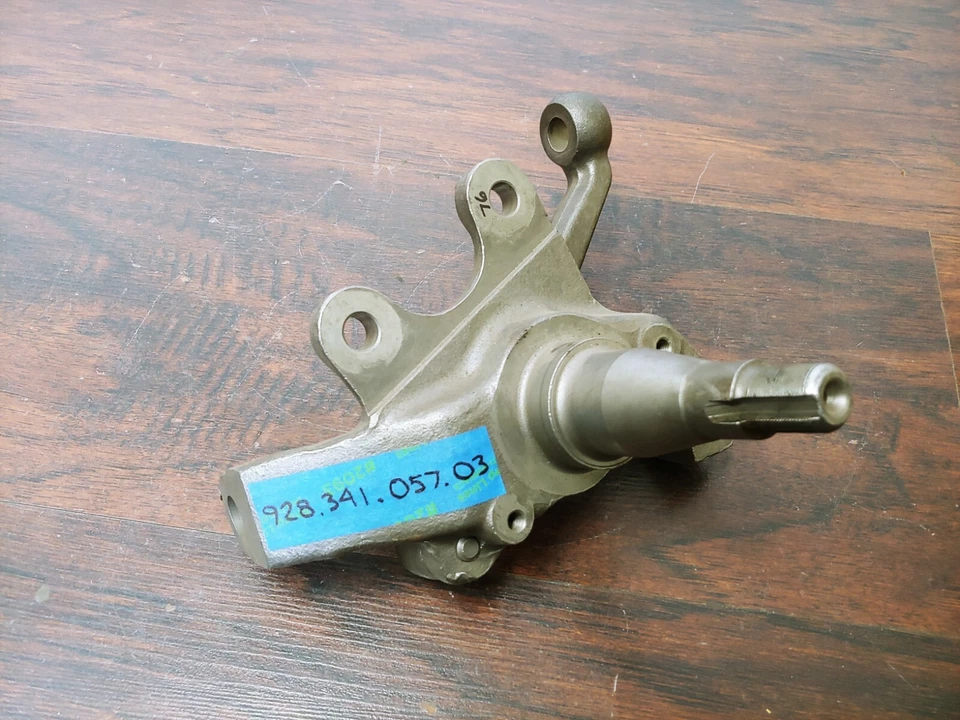 VERY NICE USED ORIGINAL GENUINE PORSCHE 928 LEFT FRONT STEERING HUB SPINDLE #3 - Image 4 of 4