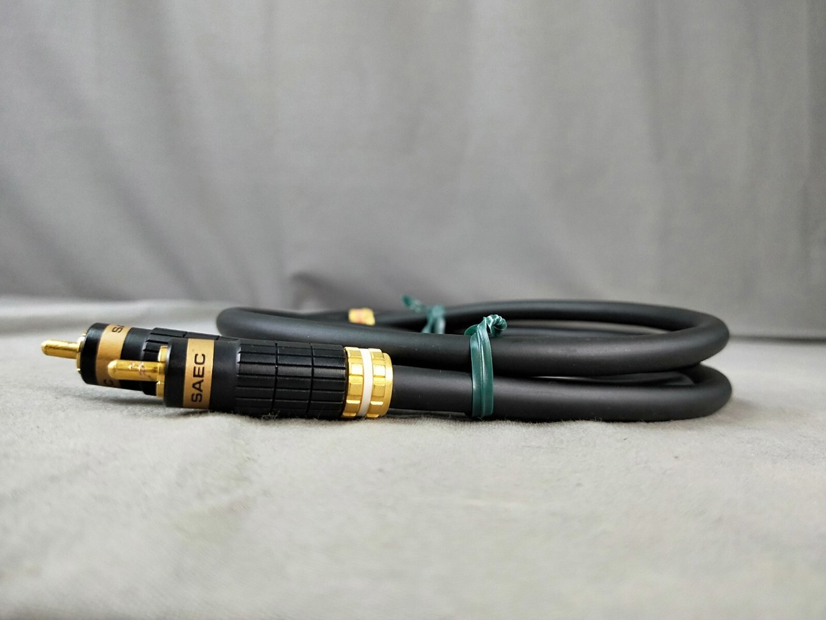 SAEC stress free 6N Hybrid 1M Cable In Excellent Condition