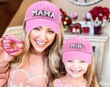 mama and mini matching hats