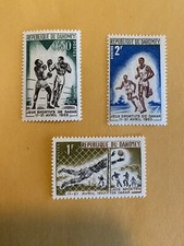3 MNH Dakar Republic Of Dahomey 1963 Sports  Games Stamps